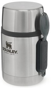 Termoska na jedlo z nehrdzavejúcej ocele v striebornej farbe 530 ml Adventure – Stanley