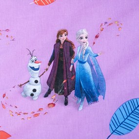 Jerry Fabrics Bavlnené obliečky 140x200 + 70x90 cm - Frozen "Magical time"