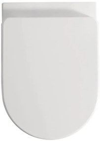 Kerasan Kerasan, FLO závesná WC misa, Rimless, 37x54 cm, biela, 311101