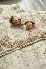 Hrací koberec isloda 140 x 200 cm prírodný MUZZA