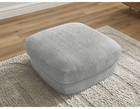 Svetlosivá ženilková podnožka Leonore – Bobochic Paris