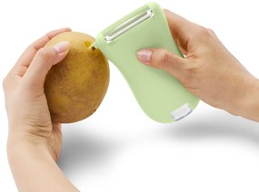 Univerzálna škrabka so záchytnou nádobou