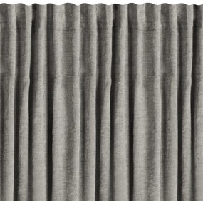 ZÁVES NA PÁSKE VANI 140X270 CM SIVÁ