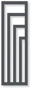 Terma Angus V 1140x360 vodný radiátor Metallic Black ZX