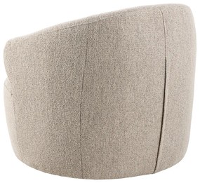 Otočné designové relaxační křeslo Westport béžové