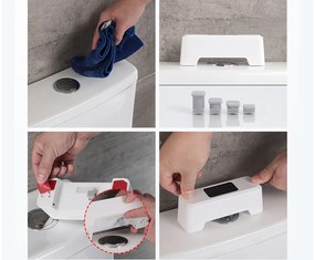 Moderné bezdotykové splachovanie WC s automatickým senzorom pohybu - VERK 27030