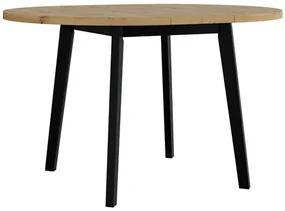 Rozkladací jedálenský stôl Herra 100 130 III L (dub artisan + biela) (pre 2-4 osoby). Vlastná spoľahlivá doprava až k Vám domov. 1105384