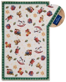 Zelený koberec s vianočným motívom 50x80 cm Green Christmas – Villeroy&amp;Boch