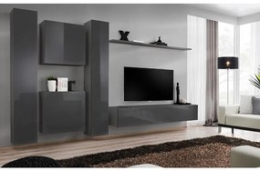 Obývacia stena Switch VI Grafit