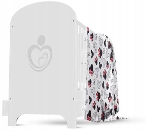 Detské bavlnené obliečky do postieľky 135x100 cm BABYMAM PREMIUM - Myška Minnie