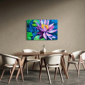 Obraz lekna na vode (90x60 cm)