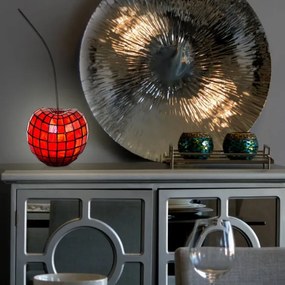 Dizajnová lampa Tiffany 20*20 CHERRY