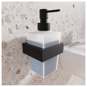STEINBERG 460 dávkovač tekutého mydla, matná čierna/biela, 4608001S