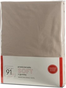 PRESTIERADLO Z MIKROVLÁKNA SOFT 200X220 CM BÉŽOVÉ