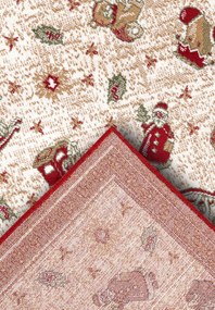 Villeroy & Boch, Kusový koberec Villeroy & Boch Toy's delight so strihaným vlasom 106217 Red, Multicolor, 50x80, červená, obývacia izba