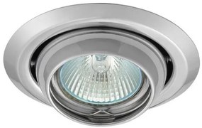 KANLUX Podhľadové bodové osvetlenie OREON, 1xGx5,3, 50W, 10cm, okrúhle, chrómované