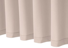 Biante Dekoračný záves Rongo RG-089 Svetlo béžový 140x140 cm