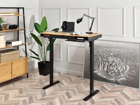PC stolík Osto 120 (dub čierny + biela). Vlastná spoľahlivá doprava až k Vám domov. 1109816