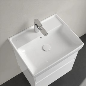 VILLEROY &amp; BOCH Collaro závesné umývadlo s otvorom, s prepadom, 550 x 440 mm, biela alpská, 4A335501