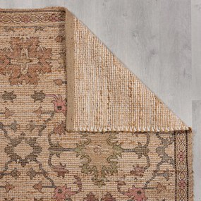Ručne tkaný koberec s prímesou juty v prírodnej farbe 200x290 cm Celine Jute Global – Flair Rugs