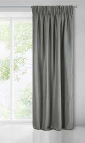 Kvalitný sivý zatemňujúci záves s jemnou štruktúrou látky Dĺžka: 270 cm