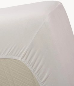 Elastická plachta z bavlneného džerseja na kontinentálnu posteľ Jerry