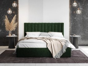 Čalúnená manželská posteľ Nowerins, Dostupné poťahy: Fresh 13, Rozmer postele: 120x200