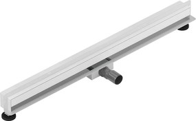 Mexen Flat Wall, sprchový žľab na stenu 2v1, 100 cm, biela, 1230100