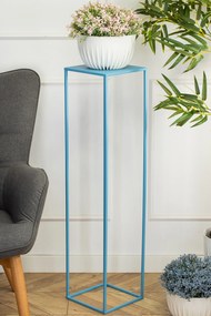STOJAN NA KVETINÁČ SIMPLE 100X24X24 CM MODRÁ