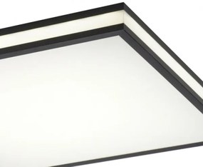 JUST LIGHT. 14110-18-LED RGBW Stmievateľné svietidlo MARIO BLACK LED/19,5W/230V+DO