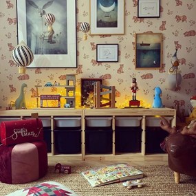 Tapeta malí medvede 280x50 cm