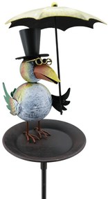 Zapichovacie napájadlo pre vtáky Kevin, 137x17,75 cm, kov, viacfarebná