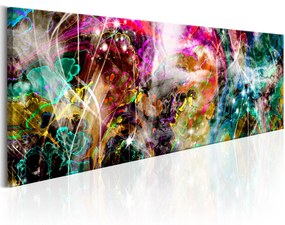 Artgeist Obraz - Magical Kaleidoscope Veľkosť: 135x45, Verzia: Na talianskom plátne