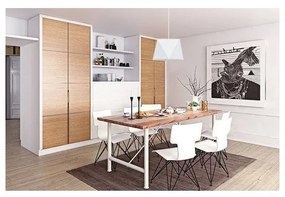 Závesné svietidlo Diamond, 1x textilné tienidlo (výber z 5 farieb), (výber z 2 farieb konštrukcie)