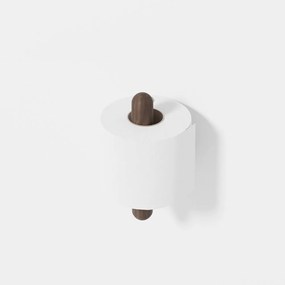 Nástenný držiak na toaletný papier z orechového dreva Wireworks Yoku