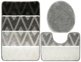 Sada kúpeľňových koberčekov PALMA Grey