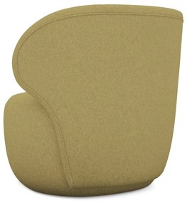 Kreslo v horčicovej farbe Kama – Makamii