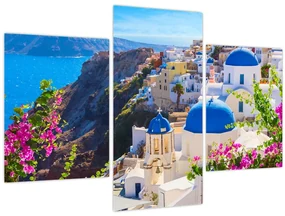 Obraz - Santorini, Grécko (90x60 cm)