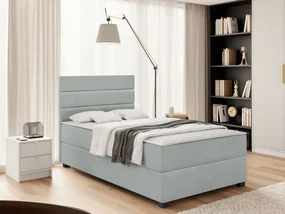 Kontinentálna posteľ Briota, Rozmer postele: 90x200, Farba tkaniny: Manila 14