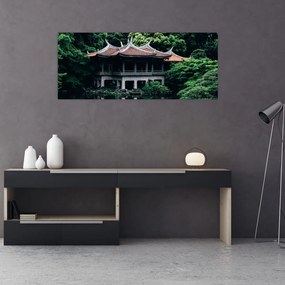 Obraz z japonskej národnej záhrady (120x50 cm)