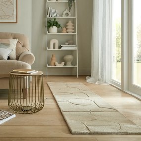 Flair Rugs, Behúň Moderno Gigi Natural, 60x230, béžová, chodba / predsieň