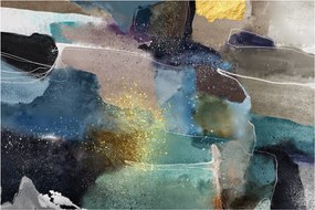 Obraz - Akvarelová abstrakcia (90x60 cm)