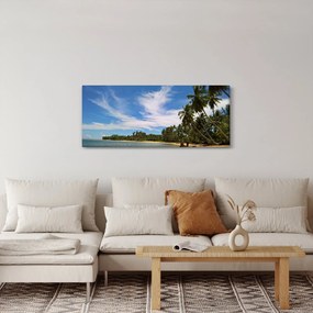 Obraz pláže (120x50 cm)