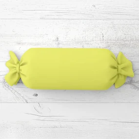 Biante Vankúš valec bonbon Rongo RG-026 Žltozelený 15x40 cm
