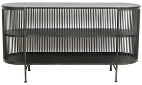 Čierna kovová nízka komoda 149x80 cm Yinthe - Light &amp; Living