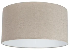 Tienidlo na lampu z látky svetlohnedá 50/50/25