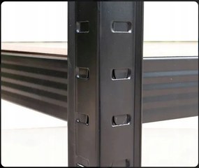 Ekspand Regál čierny 180x90x40cm