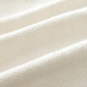 Turecká bavlnená deka s ozdobnými strapcami - krémová Šírka: 150 cm | Dĺžka: 200 cm