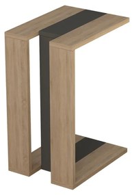 Odkladací stolík Muju dub sonoma/antracit