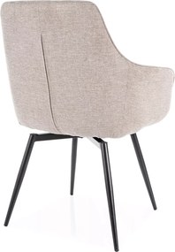 SI Stolička Servio Brego svetlo béžová